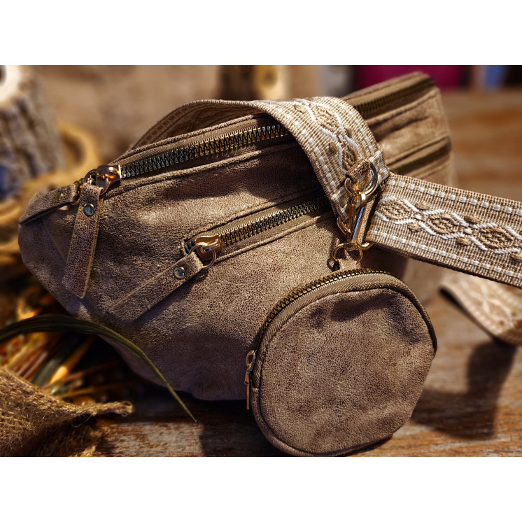 Sac banane grand modèle irisé