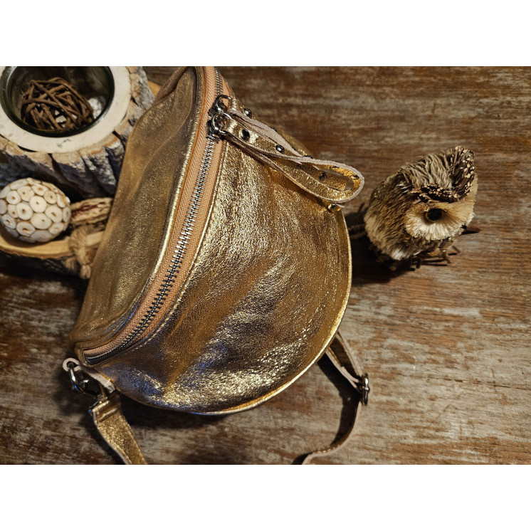 Sac banane large et cuir