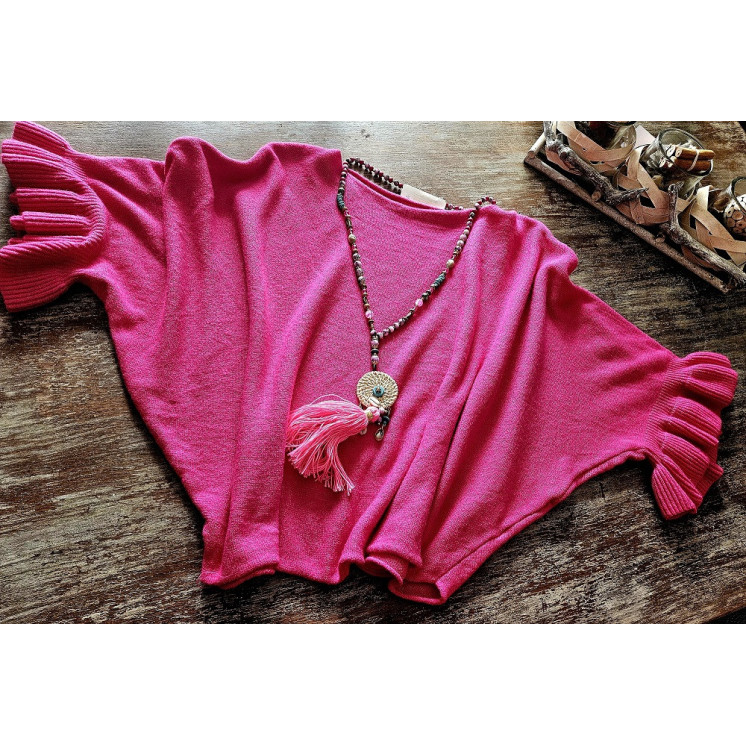 pull manche chauve souris