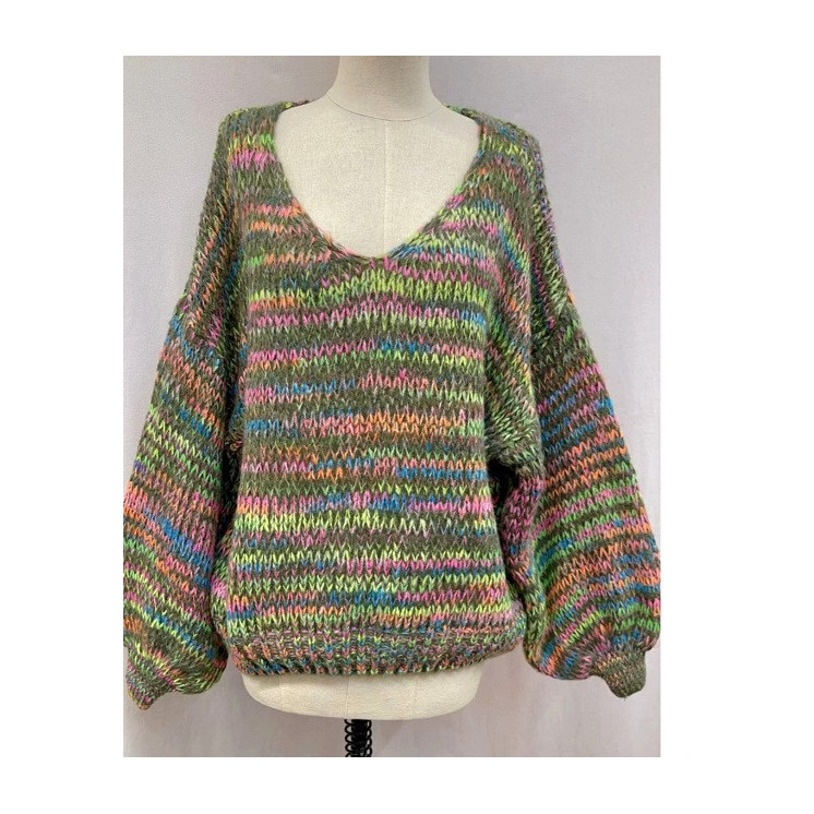 Pull grosse maille