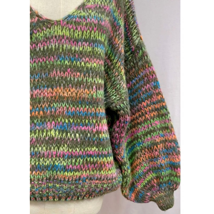 Pull grosse maille