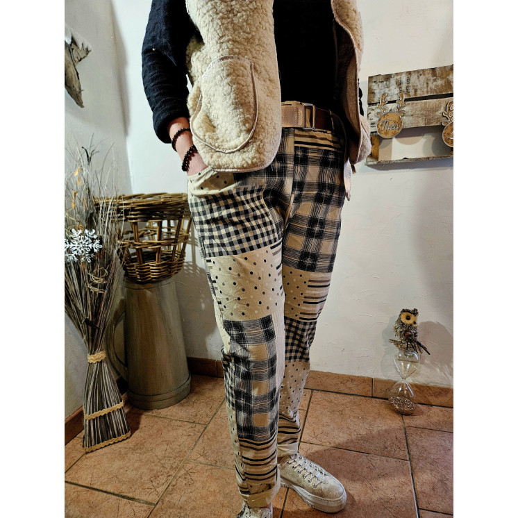 Pantalon taille élastique