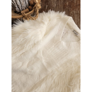 Pull pelucheux