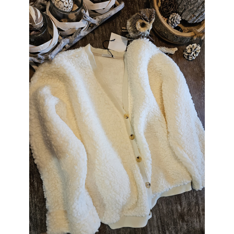gilet bouclette