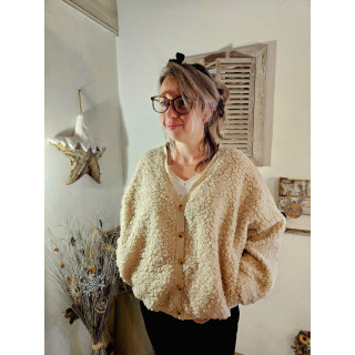 gilet bouclette