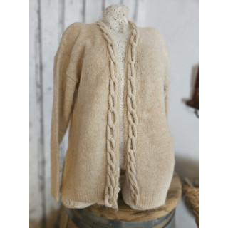 Gilet maille chainette