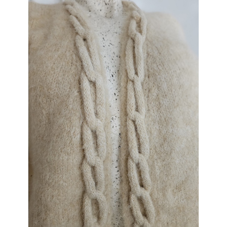 Gilet maille chainette