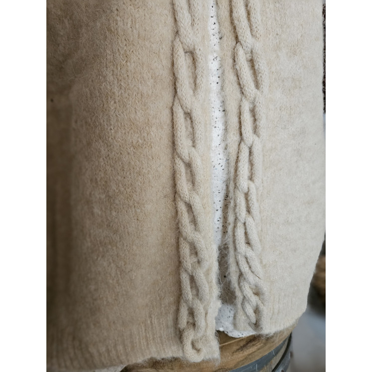 Gilet maille chainette