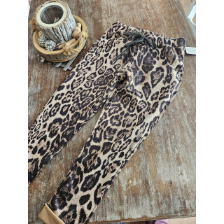 Pantalon imprimé animal