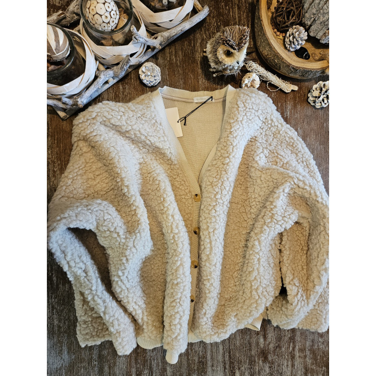 gilet bouclette