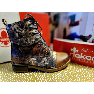 RIEKER bottines marron TEX