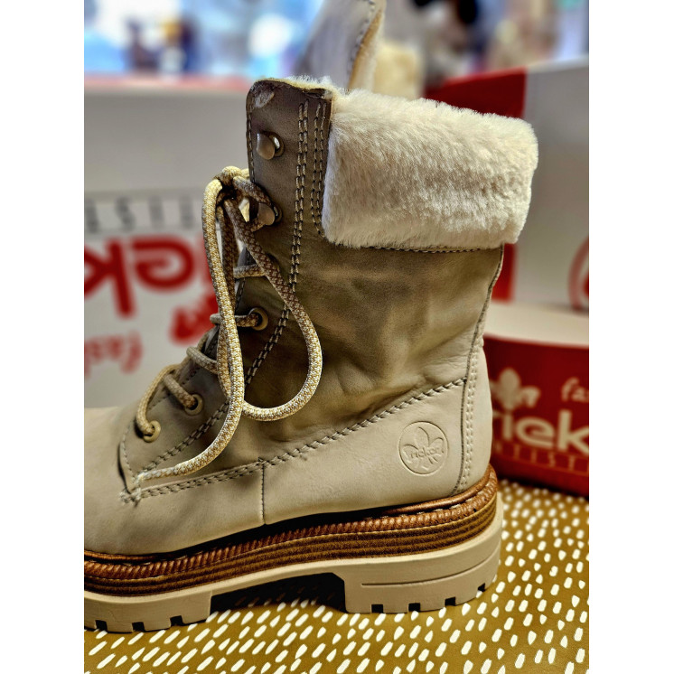 RIEKER boots fourrées