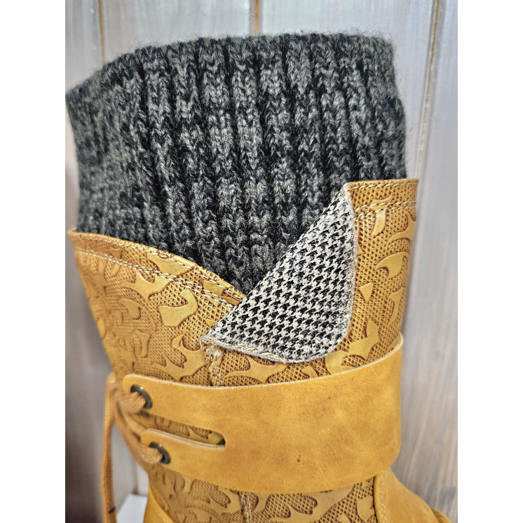 RIEKER bottes moutarde