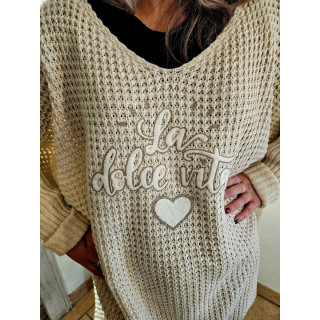 pull tunique oversize