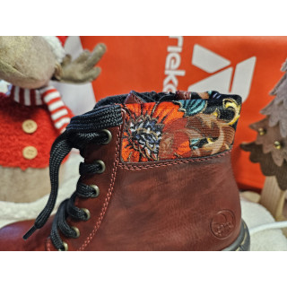 RIEKER Bottines grenat