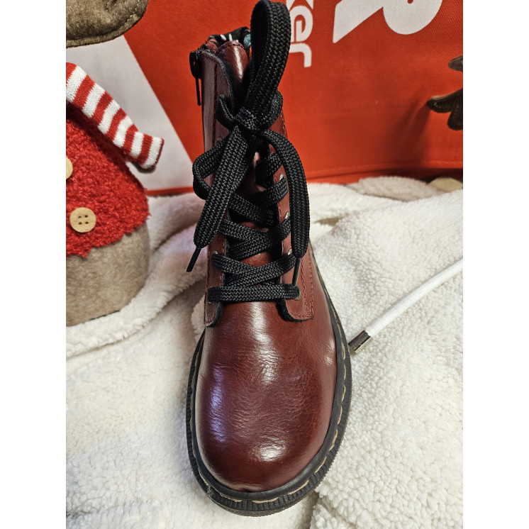RIEKER Bottines grenat