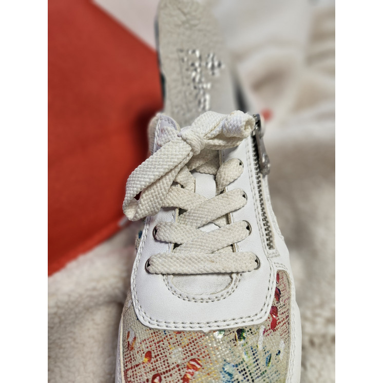 RIEKER baskets large cuir