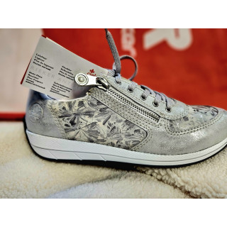 RIEKER baskets  large cuir
