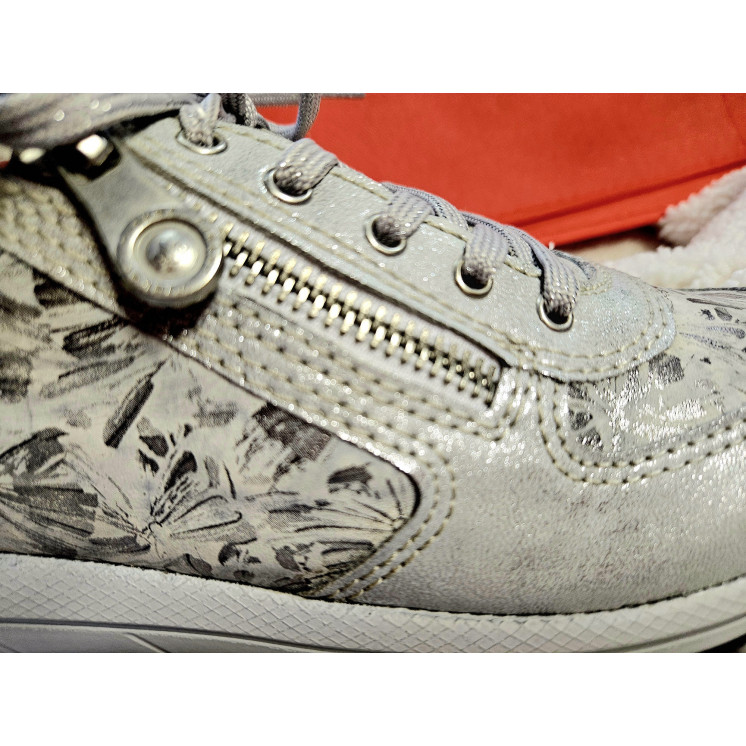 RIEKER baskets  large cuir