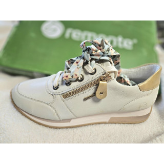 REMONTE sneakers beige cuir