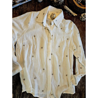 chemise gaze de coton