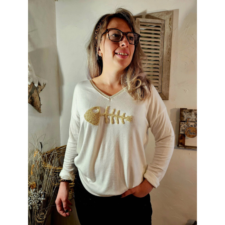 haut sardine dore