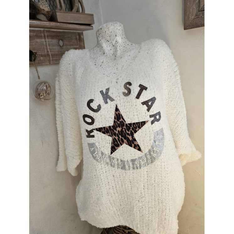 Pull grosse maille