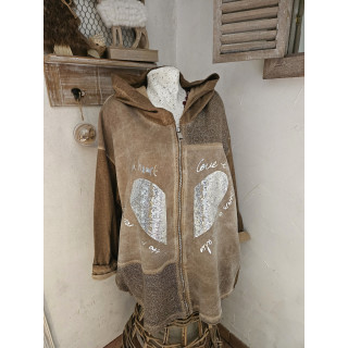 veste bi matière