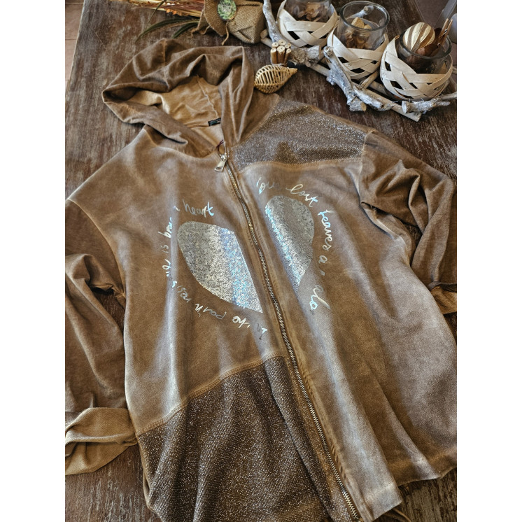 veste bi matière -40%
