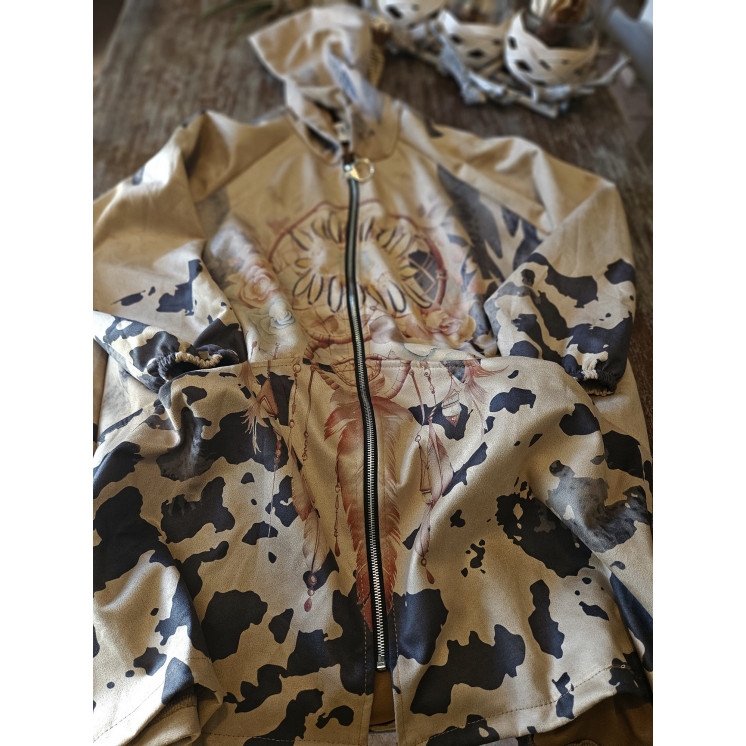 veste suédine colorée -50%