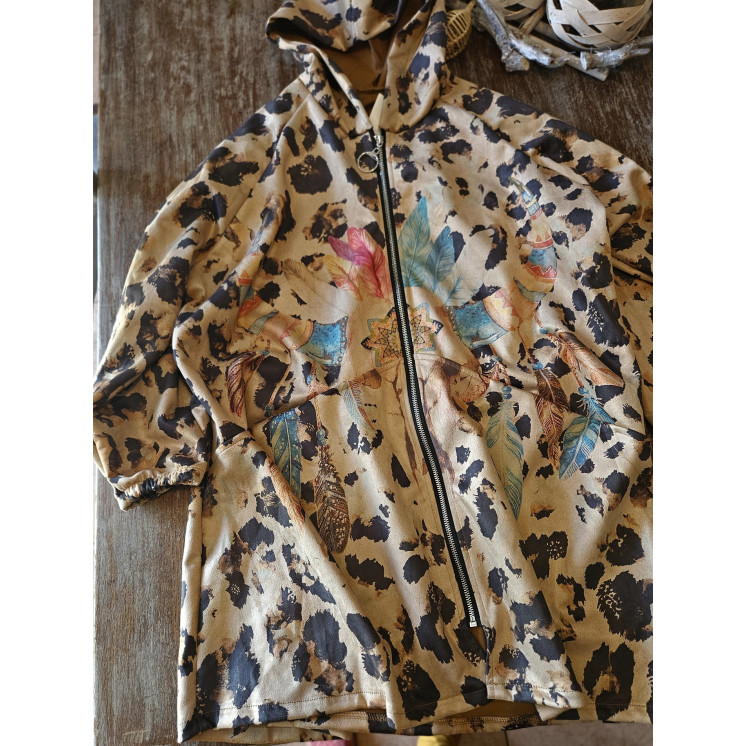veste suédine colorée -50%
